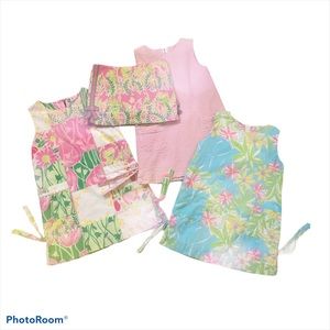 BUNDLE!!Lilly Pulitzer girls shift classic dresses